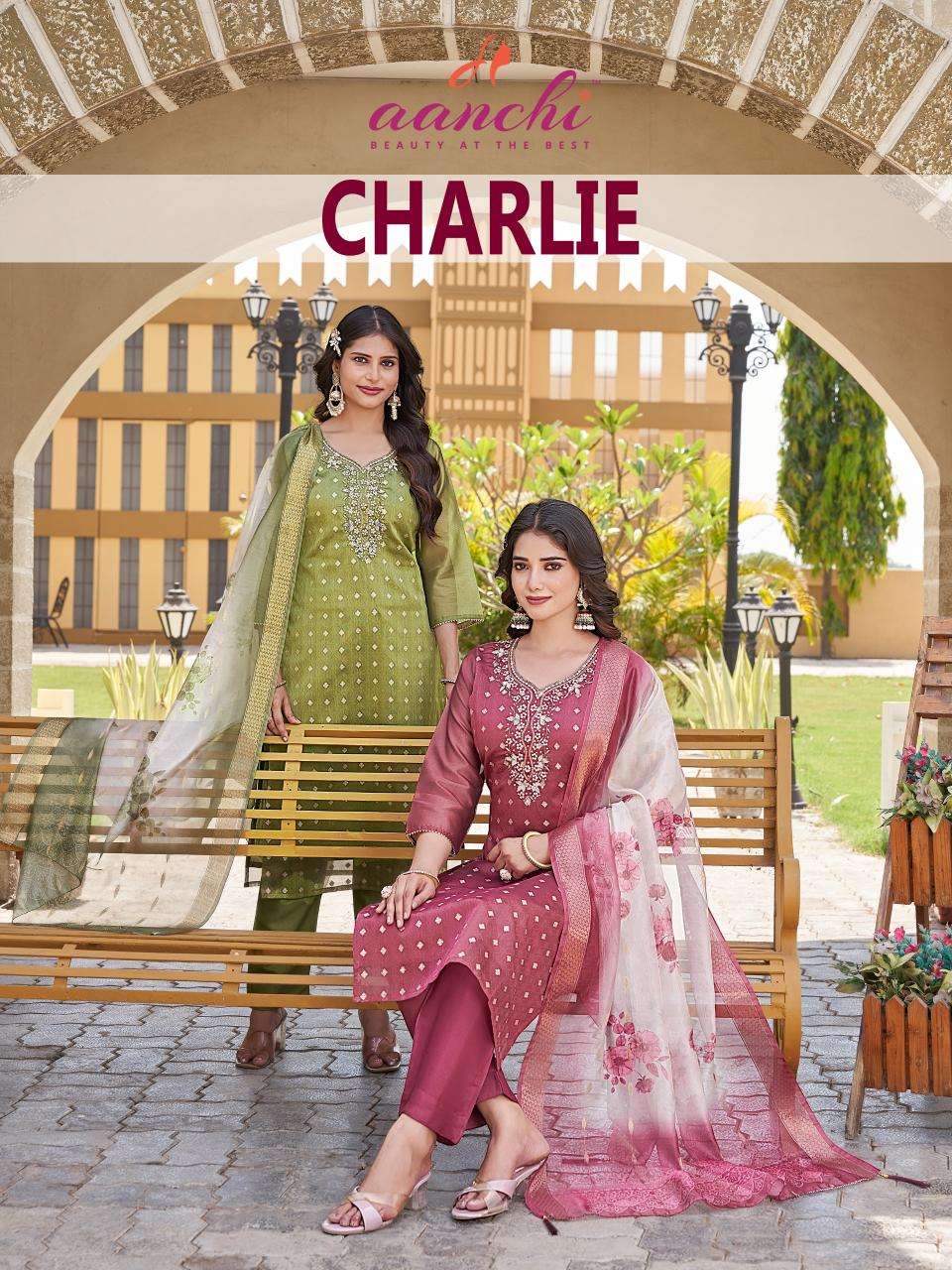 Aanchi charlie Online kurti wholesalers in India