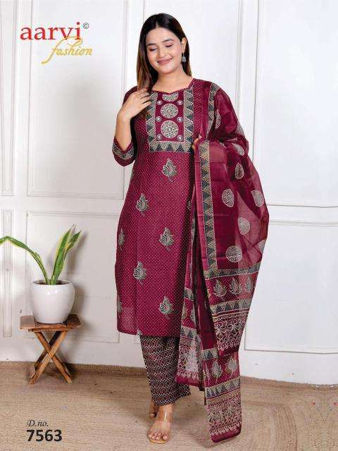 Aarvi ajrakh vol-4 Bulk Kurti buyers in Delhi