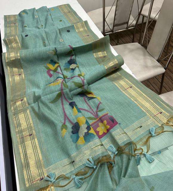 Akshara muga cotton cheap sarees wholesale