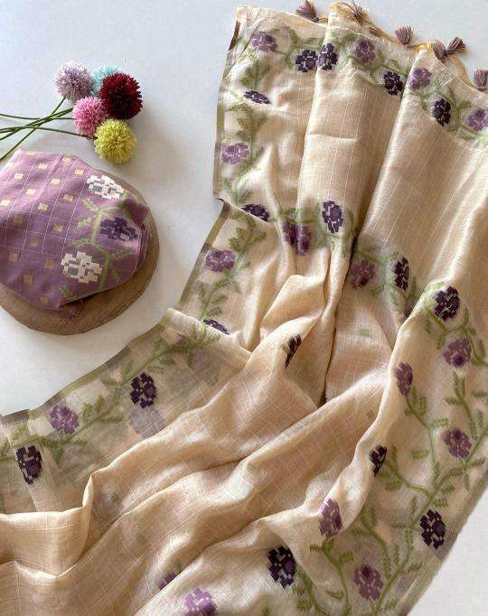 Akshara muga cotton Saree Wholesalers in Kolkata