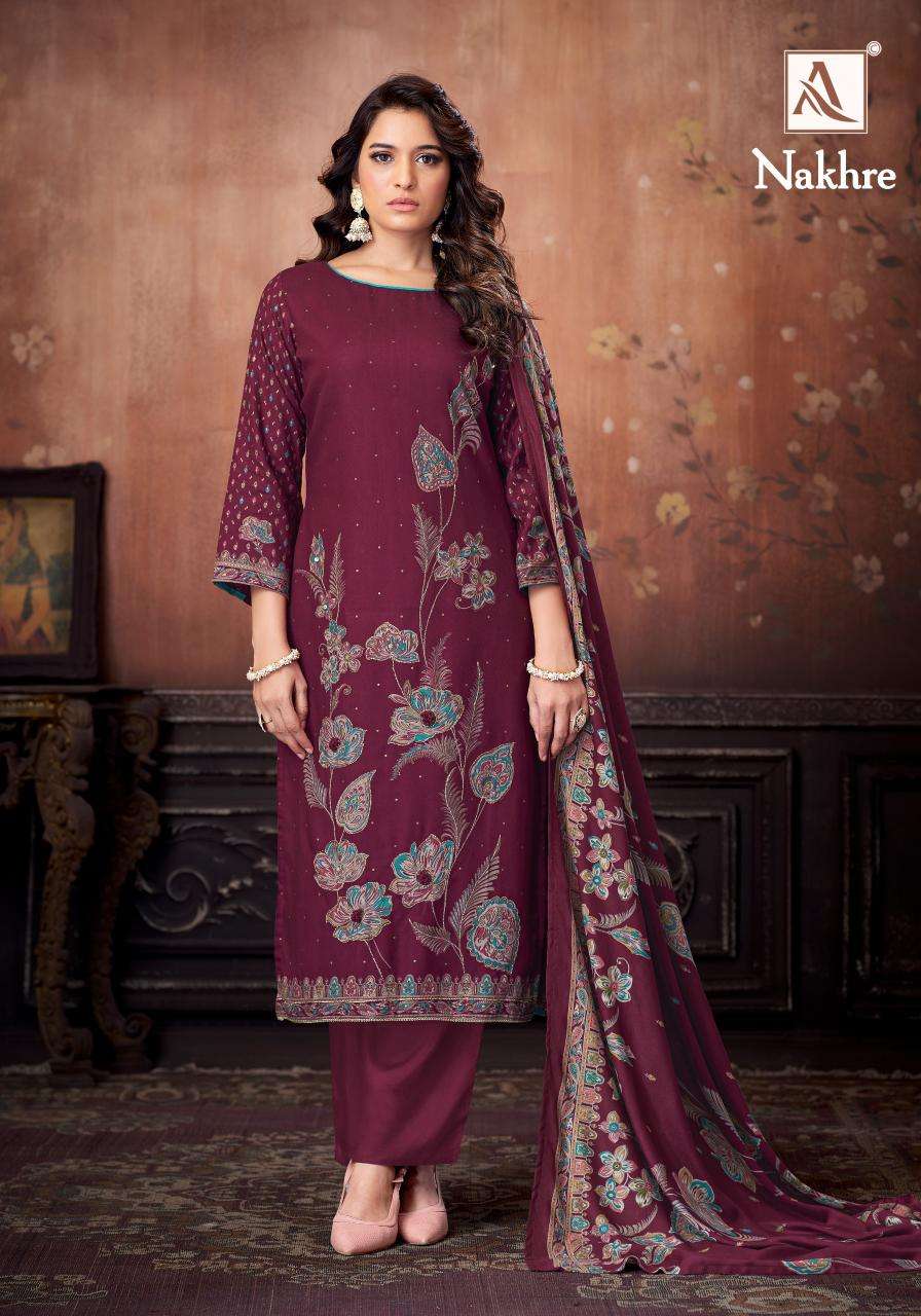 Alok suit nakhre Dress materials wholesaler in Delhi