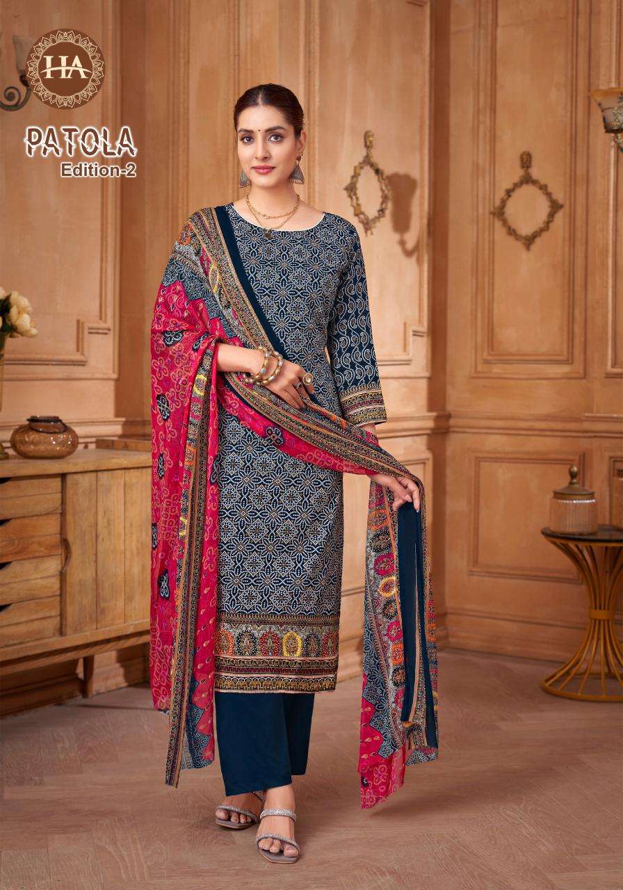 Alok suit patola Dress materials wholesalers Ahmedabad