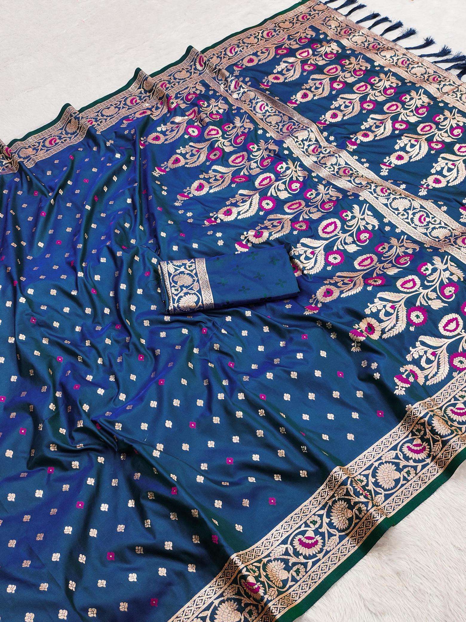 Anupama banarasi-25 banarasi silk  Wholesale saree supplier