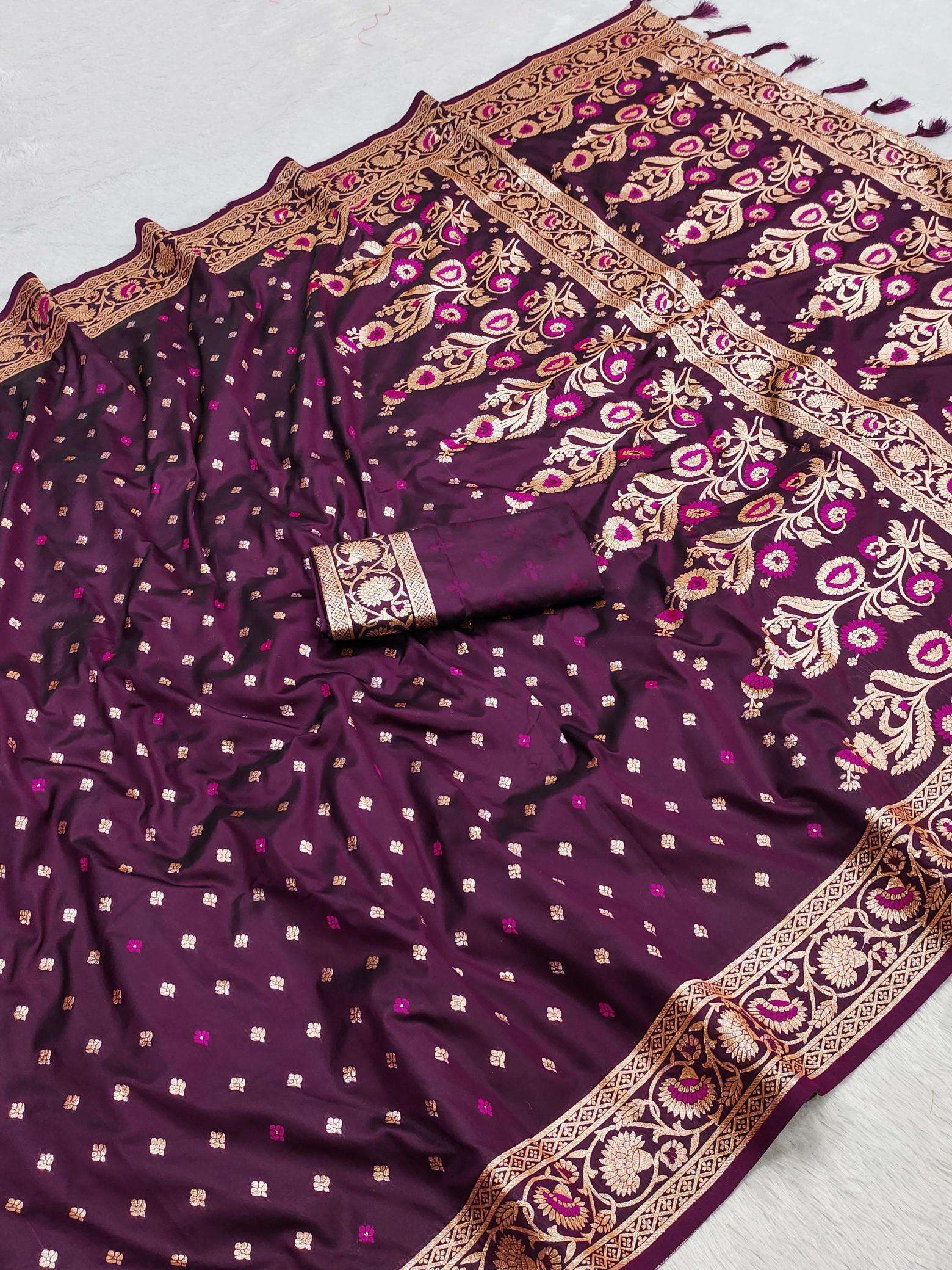 Anupama banarasi-25 banarasi silk  Wholesale saree supplier