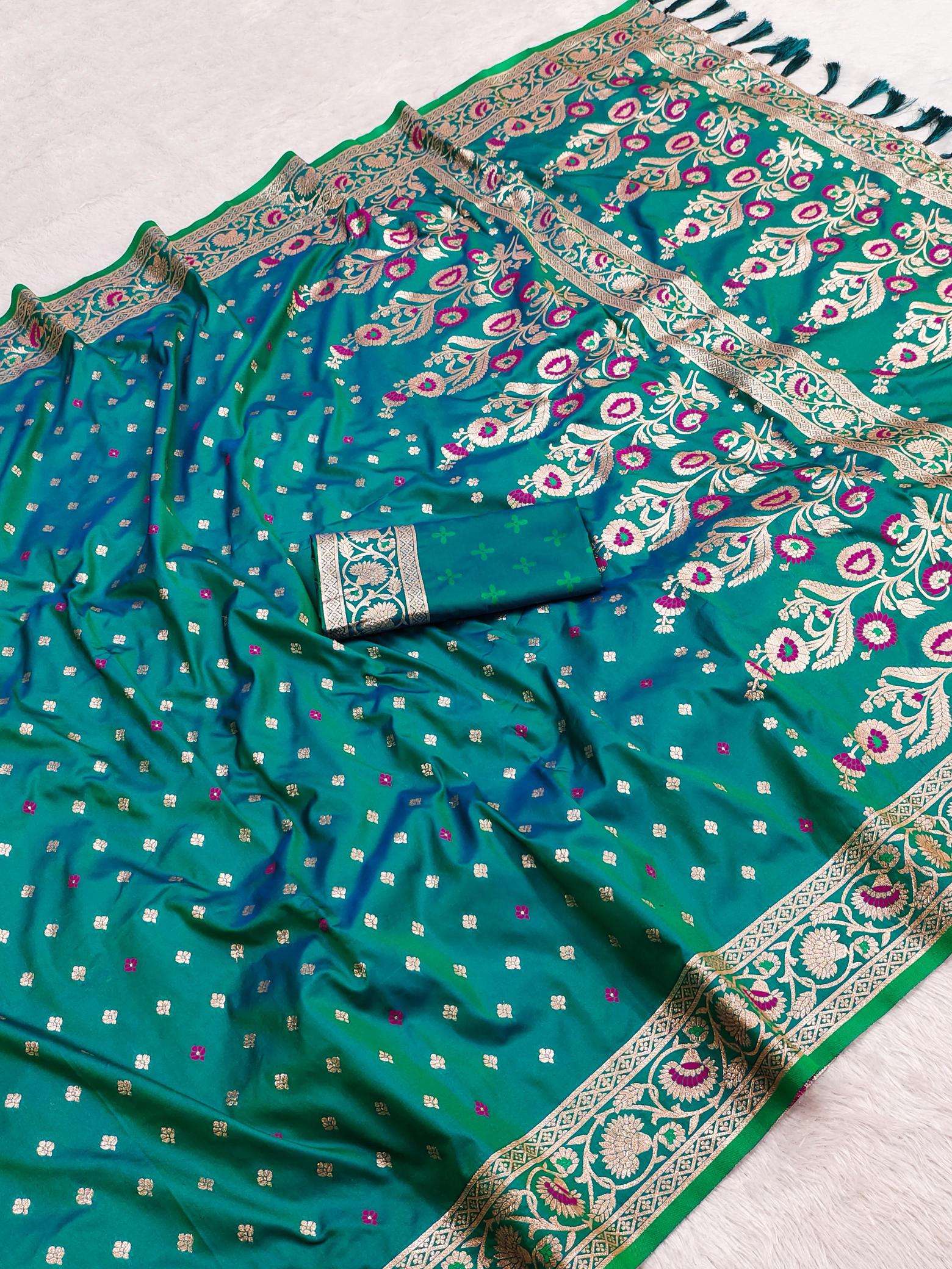 Anupama banarasi-25 banarasi silk  Wholesale saree supplier