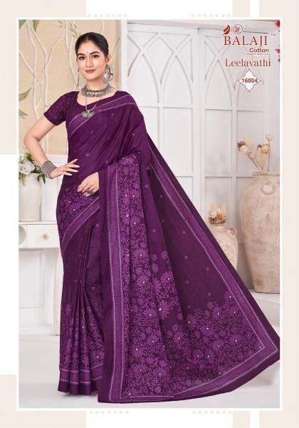 Balaji leelavathi vol-16 Saree wholesale suppliers in India