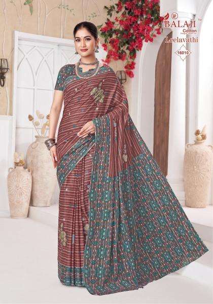 Balaji leelavathi vol-16 Saree wholesale suppliers in India