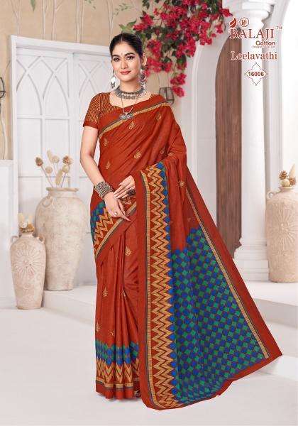 Balaji leelavathi vol-16 Saree wholesale suppliers in India