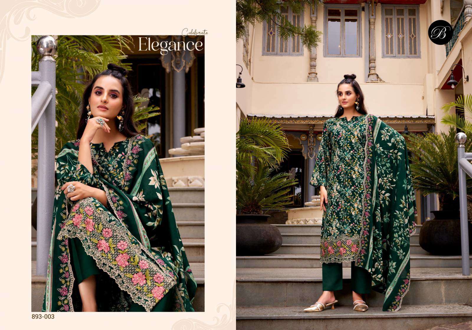 Belliza Abhira Designer dress materials wholesale