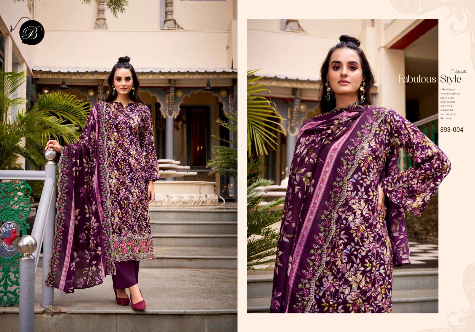 Belliza Abhira Designer dress materials wholesale