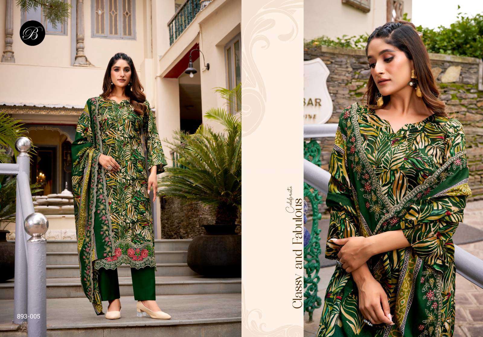 Belliza Abhira Designer dress materials wholesale
