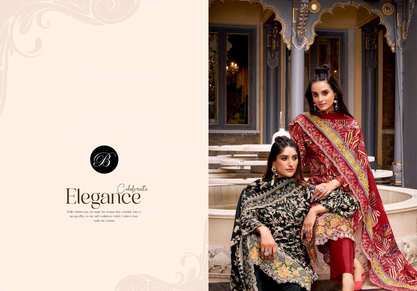 Belliza Abhira Designer dress materials wholesale