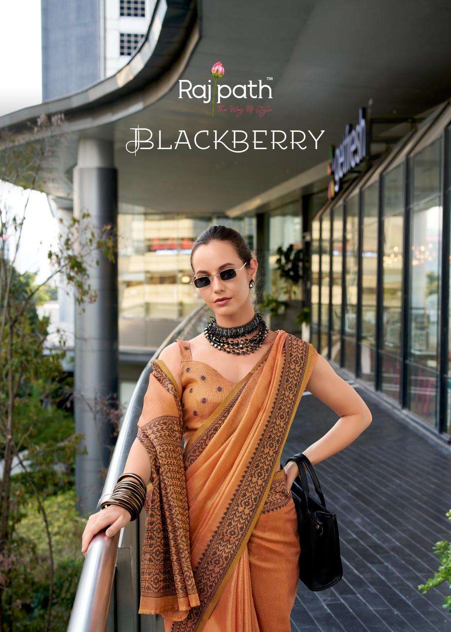 Bhagya laxmi rajpath blackberry Saree wholesalers in Ahmedabad