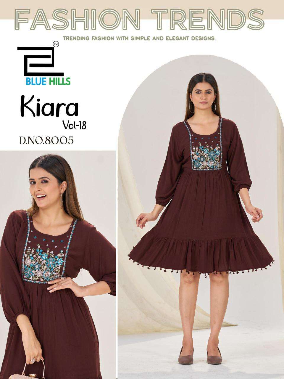 Blue hills kiara vol 18 Kurti manufacturers in Delhi