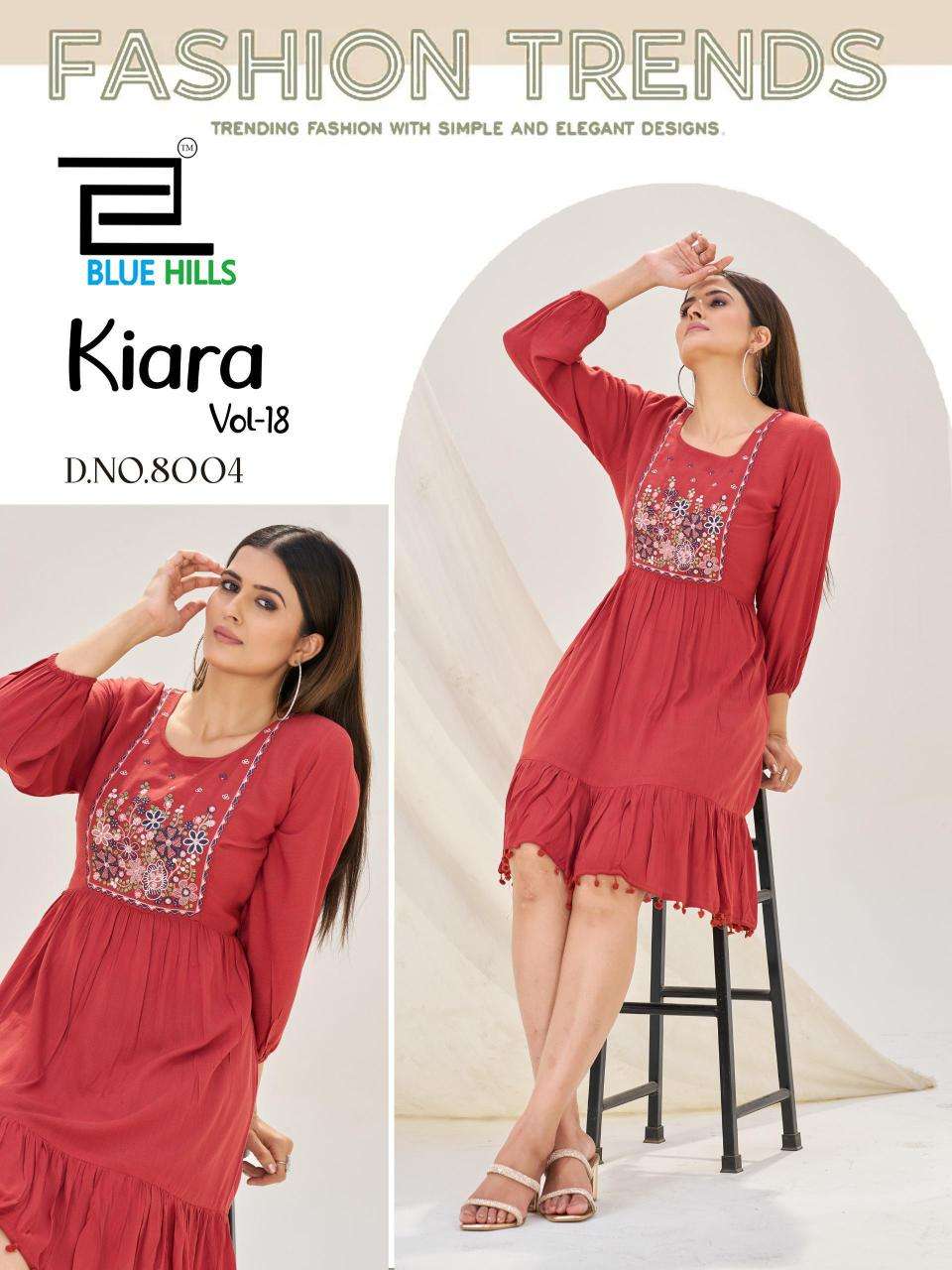 Blue hills kiara vol 18 Kurti manufacturers in Delhi