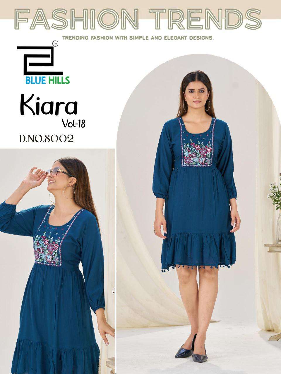 Blue hills kiara vol 18 Kurti manufacturers in Delhi