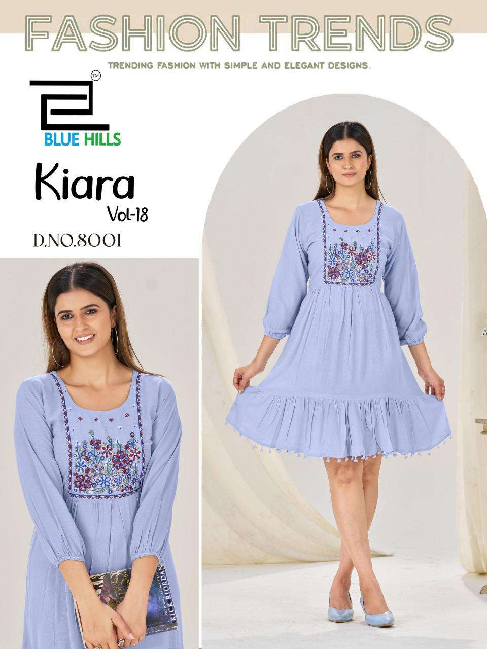 Blue hills kiara vol 18 Kurti manufacturers in Delhi