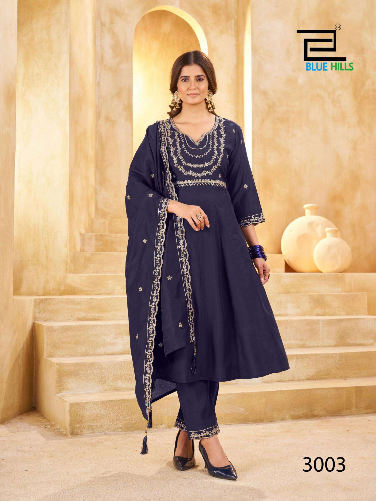Blue Hills Kritika Vol 3 wholesale kurti manufacturers in ahmedabad with price
