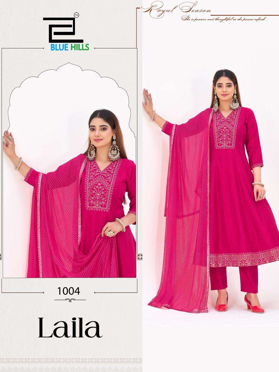 Blue hills laila Kurti wholesaler in ahmedabad