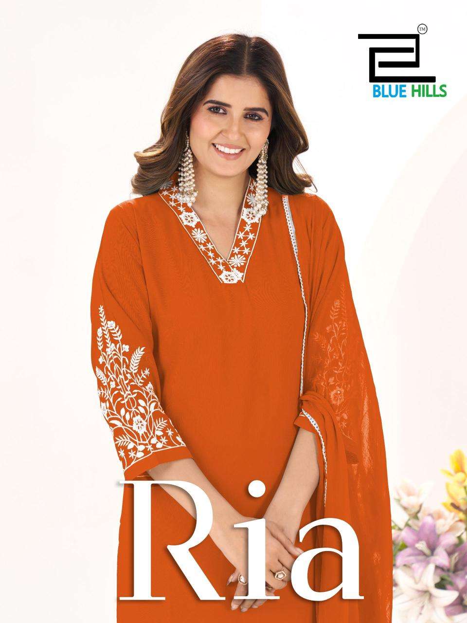 Blue hills ria Wholesale Kurti market in Surat