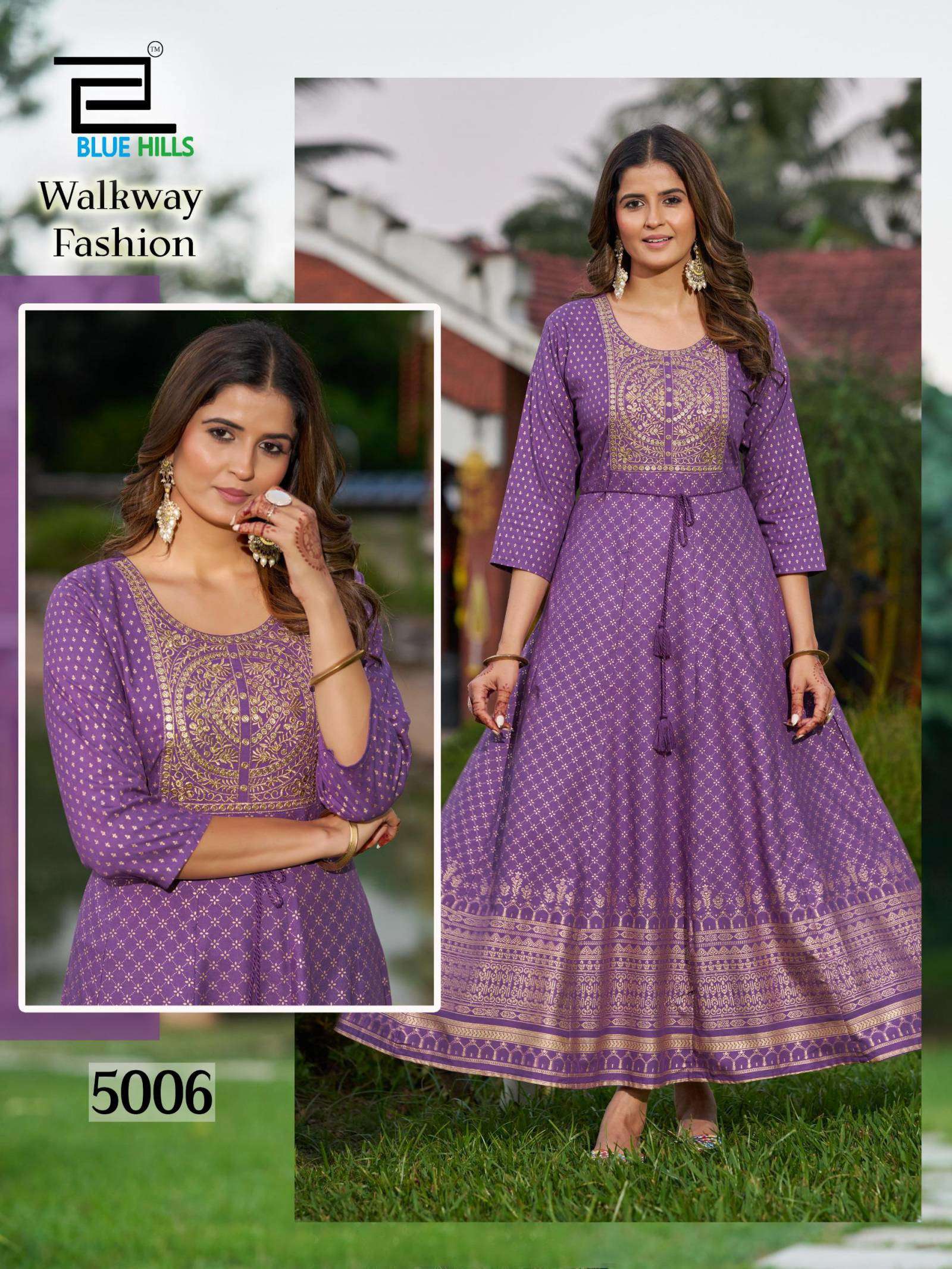 Blue Hills Walkway Fashion Kurti wholesalers in Delhi