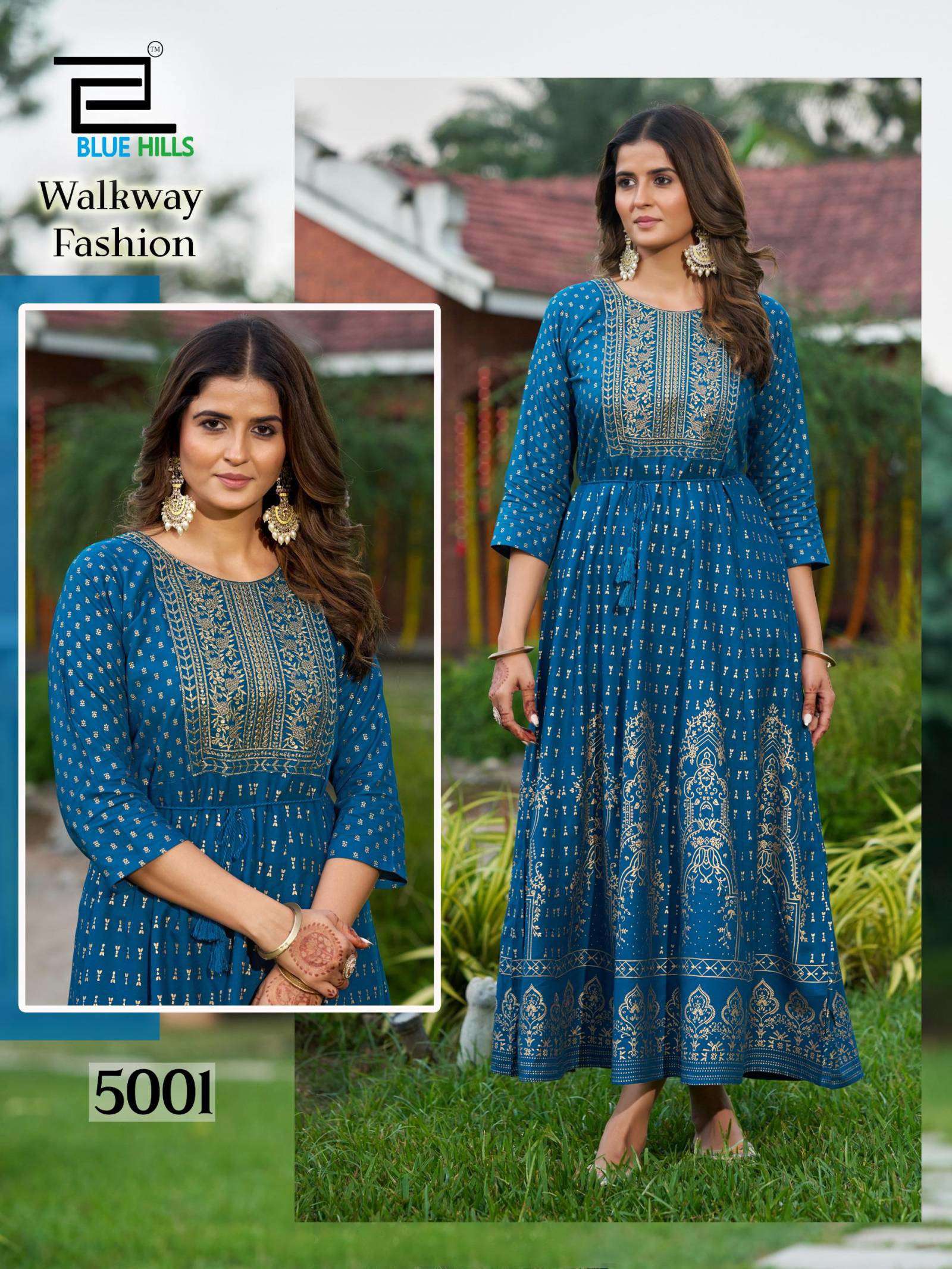 Blue Hills Walkway Fashion Kurti wholesalers in Delhi