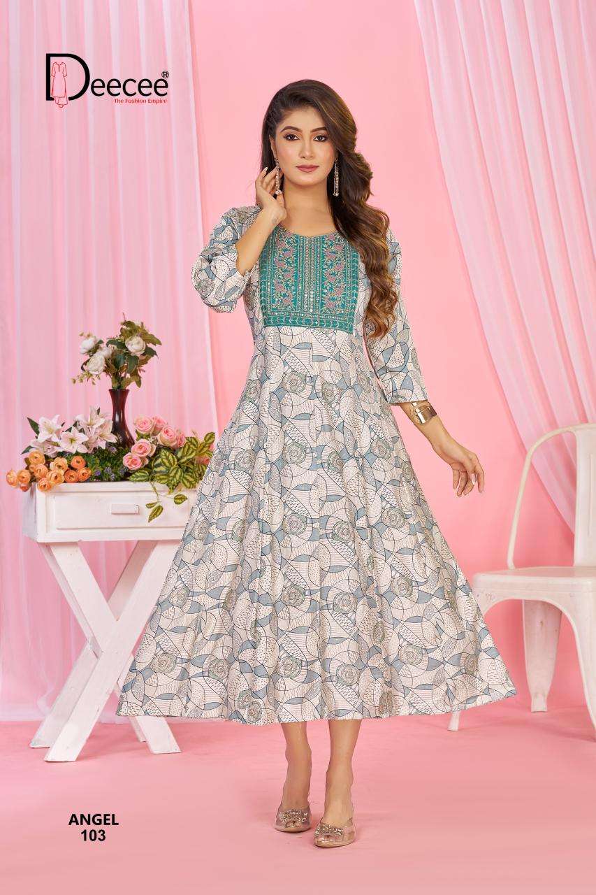 Deecee angel 6 Latest kurti designs in Delhi