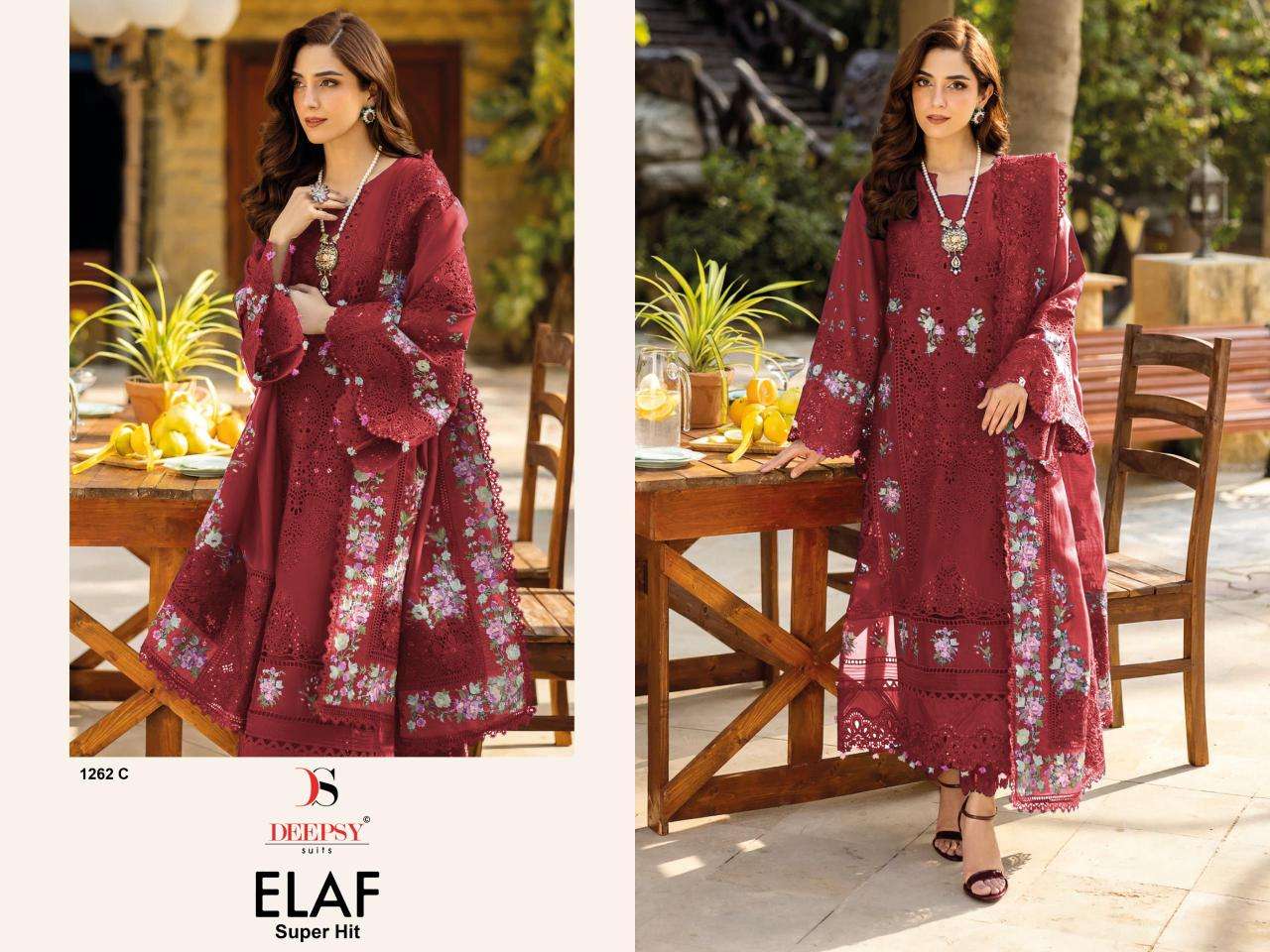 Deepsy elaf luxury super hit lawn Cheap Salwar Kameez Supplier in Mumbai