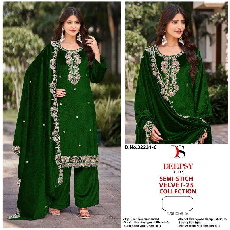 Deepsy hit design of velvet 25 Wholesale Surat Salwar Suits