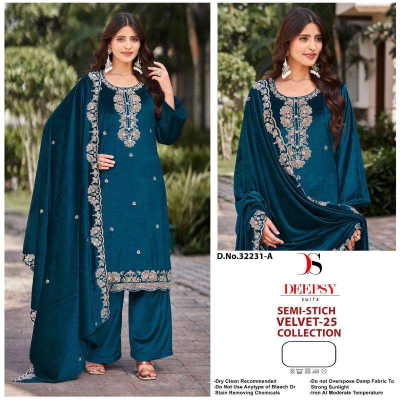 Deepsy hit design of velvet 25 Wholesale Surat Salwar Suits