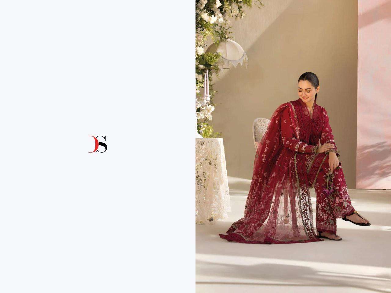 Deepsy sobia nazir lawn 25 Salwar Kameez wholesale market in Kolkata