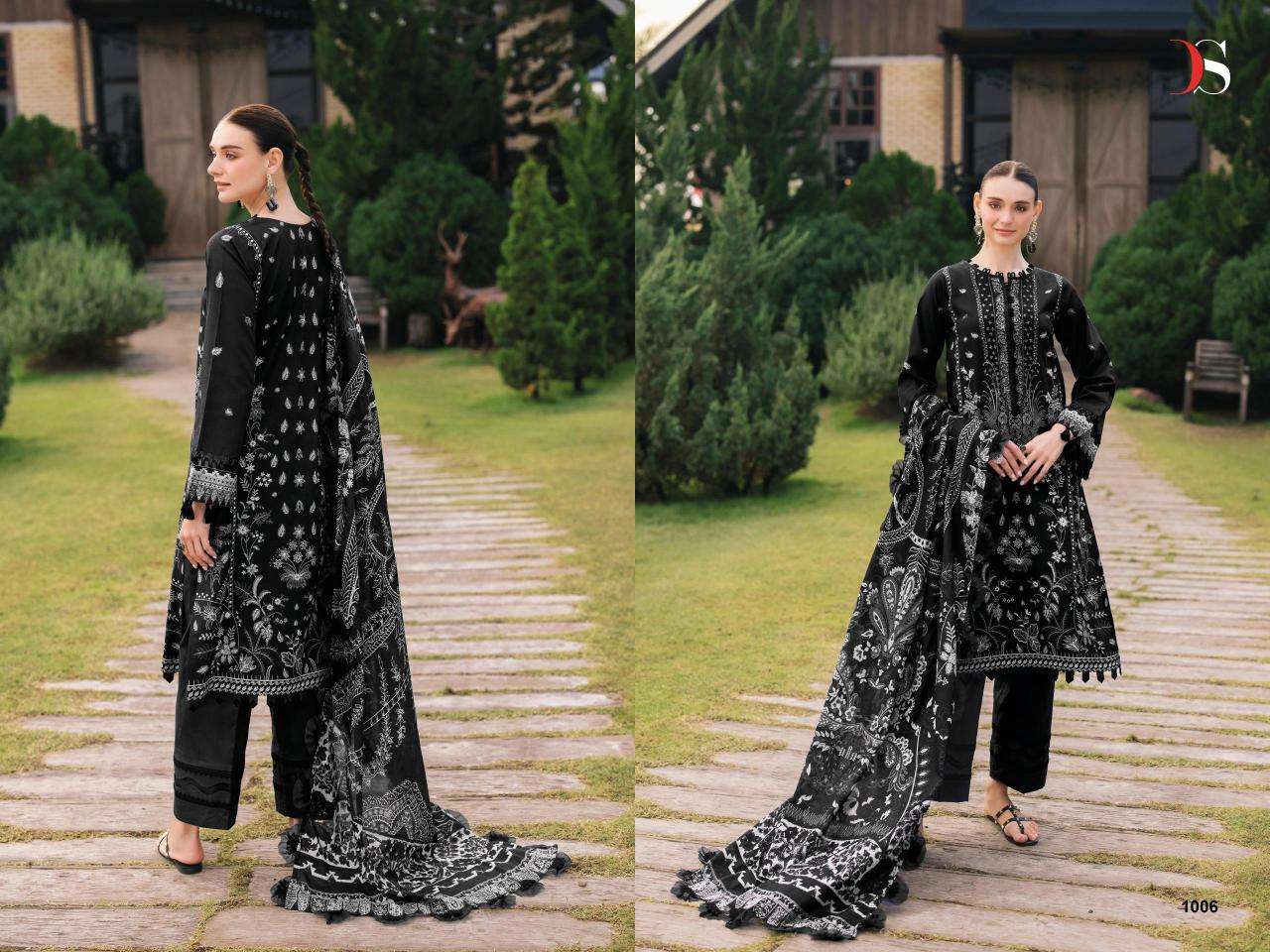 Deepsy suits jade bliss lawn 25-2 pakistani suits wholesalers in India