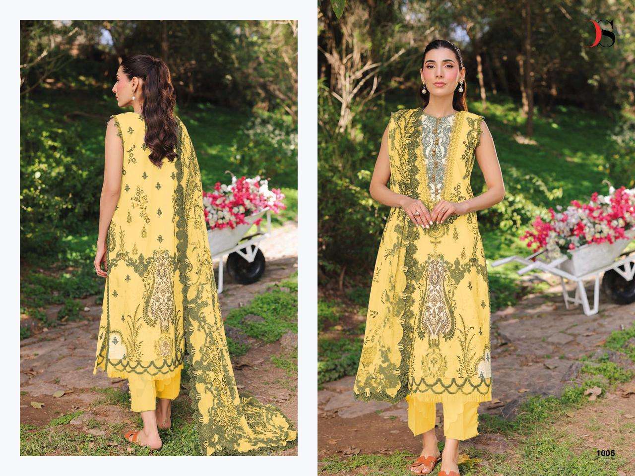 Deepsy suits jade bliss lawn 25-2 pakistani suits wholesalers in India