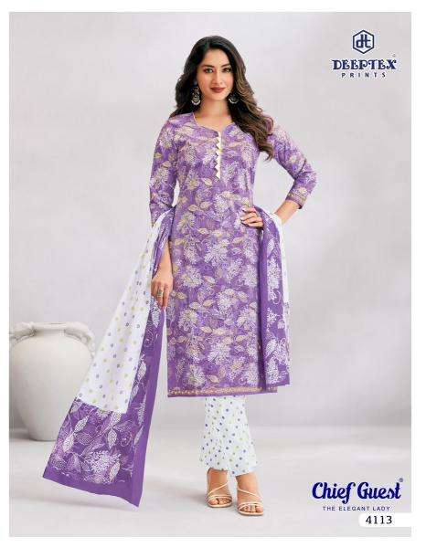 Deeptex chief guest vol-41 Dress material wholesalers