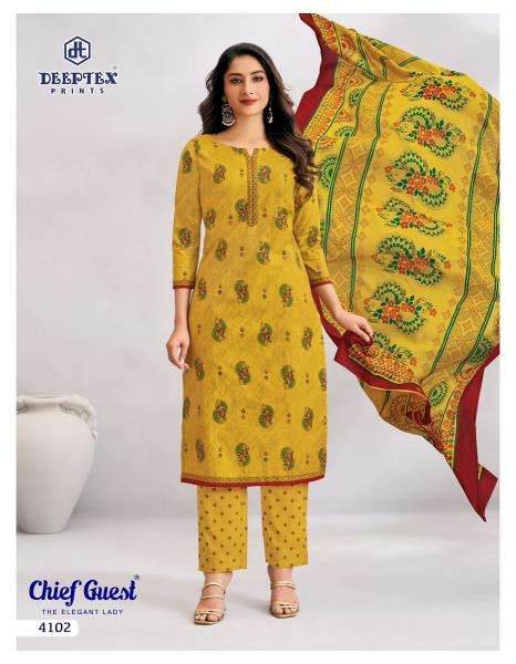 Deeptex chief guest vol-41 Dress material wholesalers