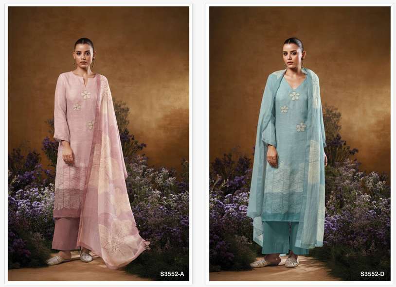 Ganga Kaiya S3552 A And D Indian salwar kameez wholesale