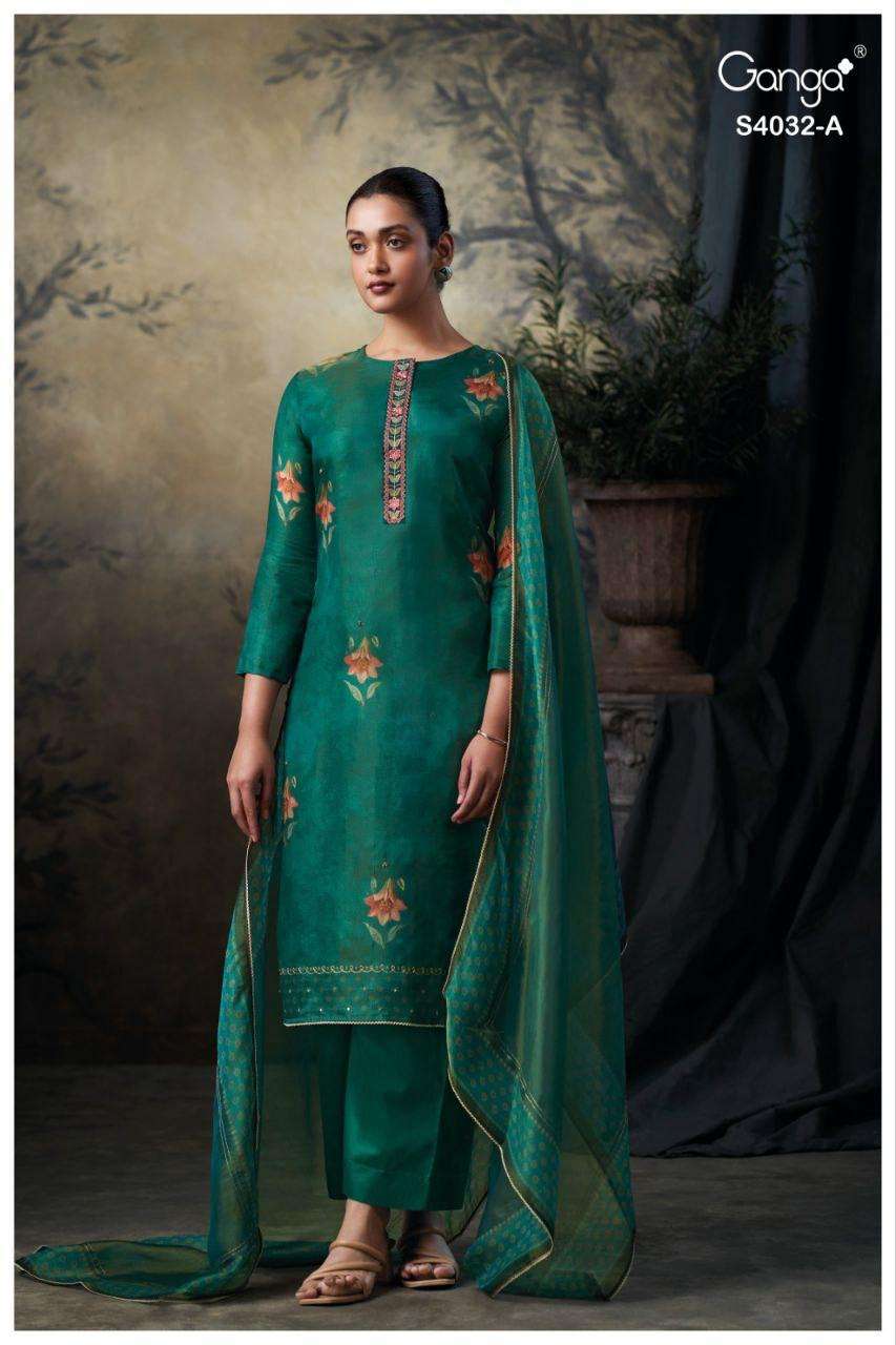 Ganga Nivetya 4032 Surat Salwar Kameez market