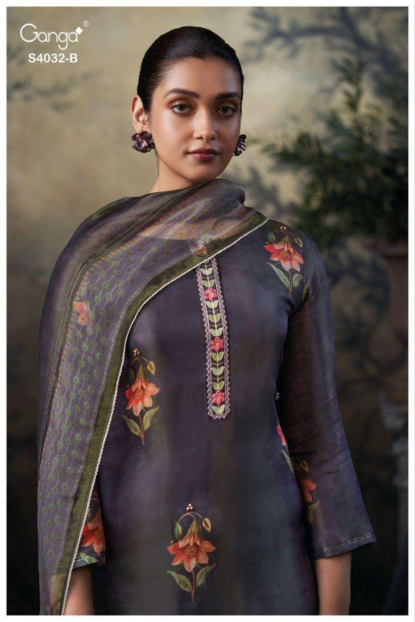 Ganga Nivetya 4032 Surat Salwar Kameez market