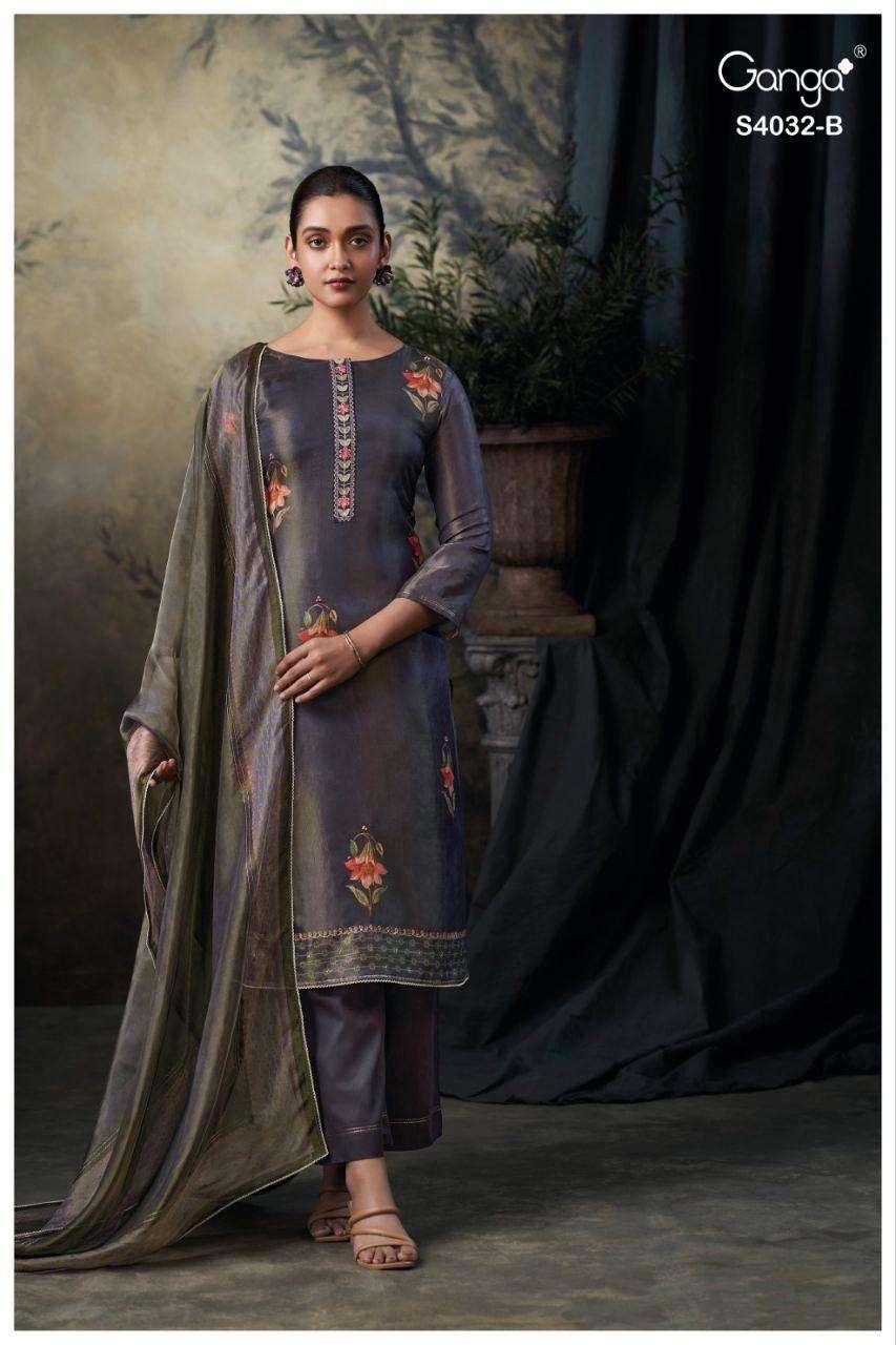 Ganga Nivetya 4032 Surat Salwar Kameez market