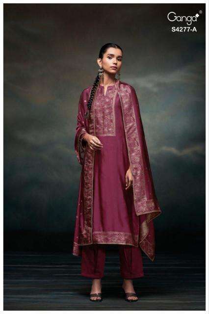 Ganga orielle 4277 Dress materials Manufacturers in Surat