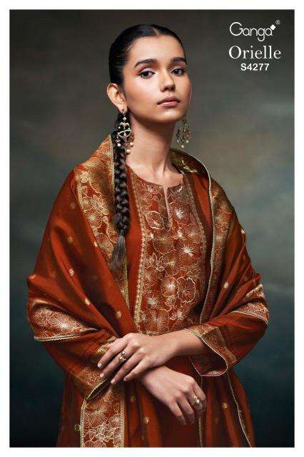 Ganga orielle 4277 Dress materials Manufacturers in Surat