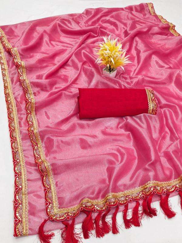 GC twill tissue shint net Latest saree collection in Kolkata