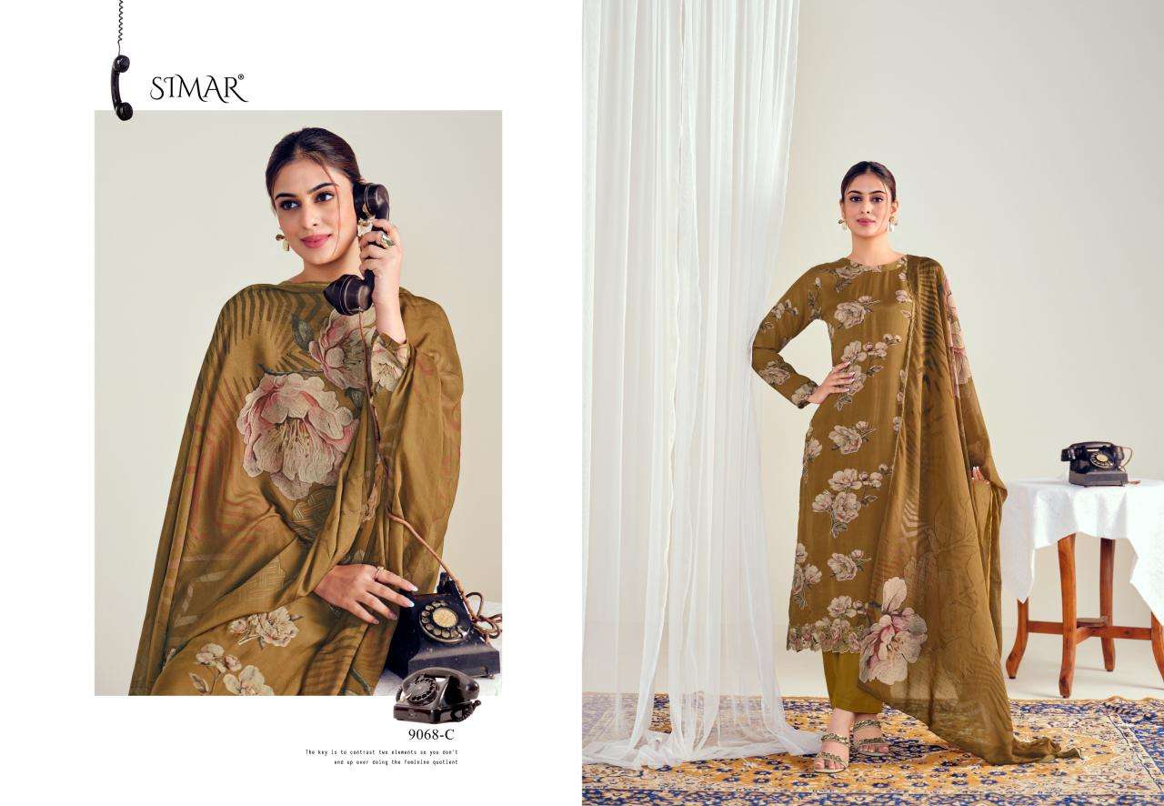 Glossy Simar Everbloom Salwar kameez online wholesale