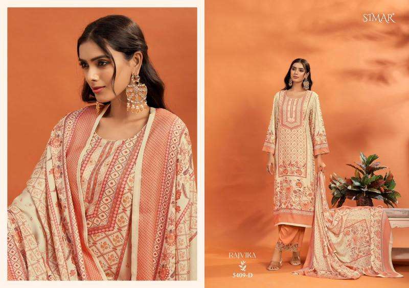 Glossy simar rajvika Dress materials wholesale supplier