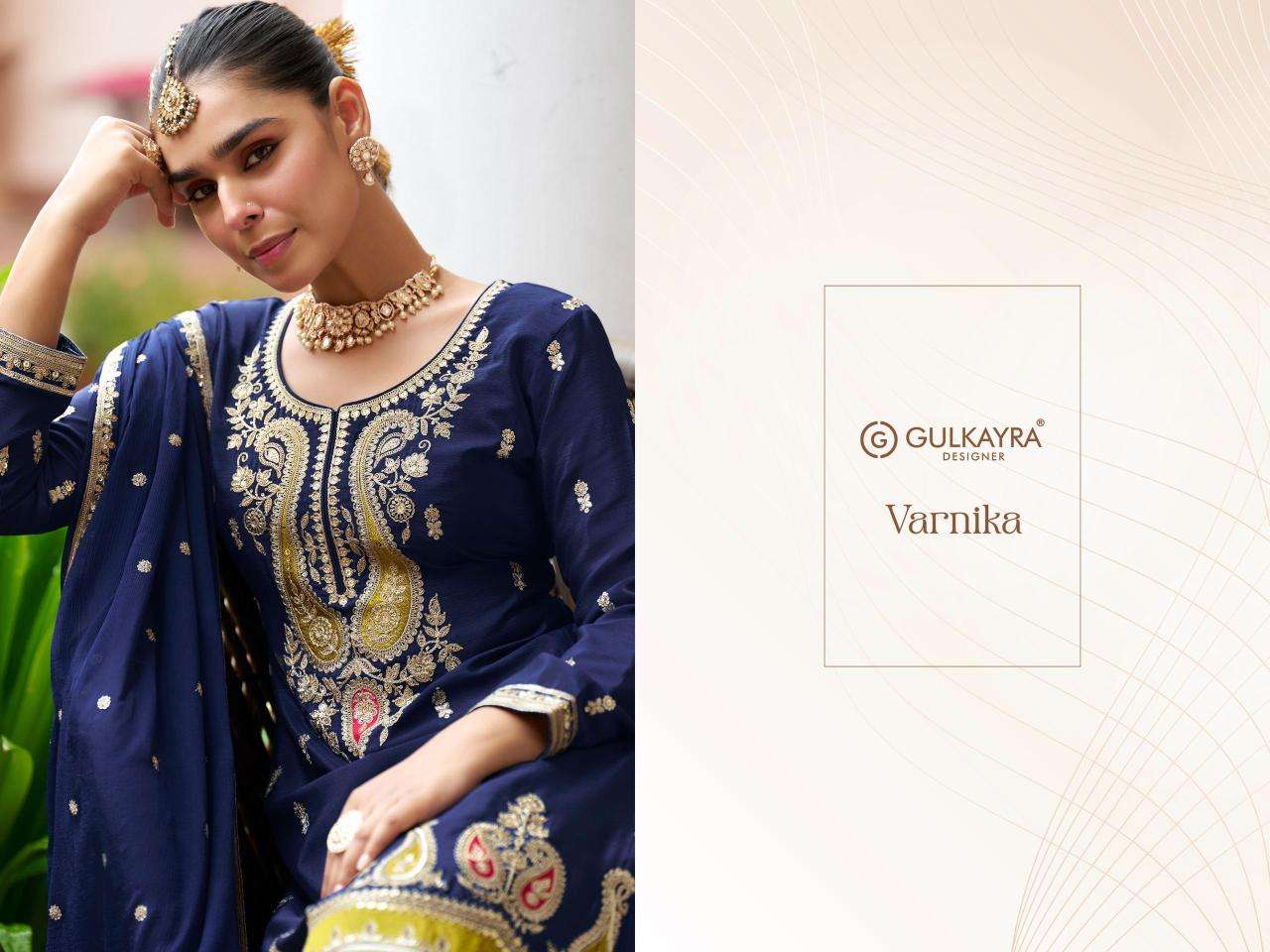 Gulkayra designer varnika pakistani suits wholesale market