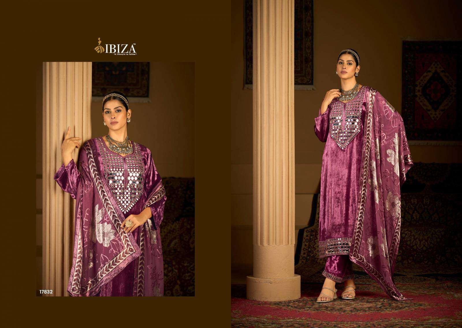 Ibiza Aayna Party wear salwar kameez wholesale