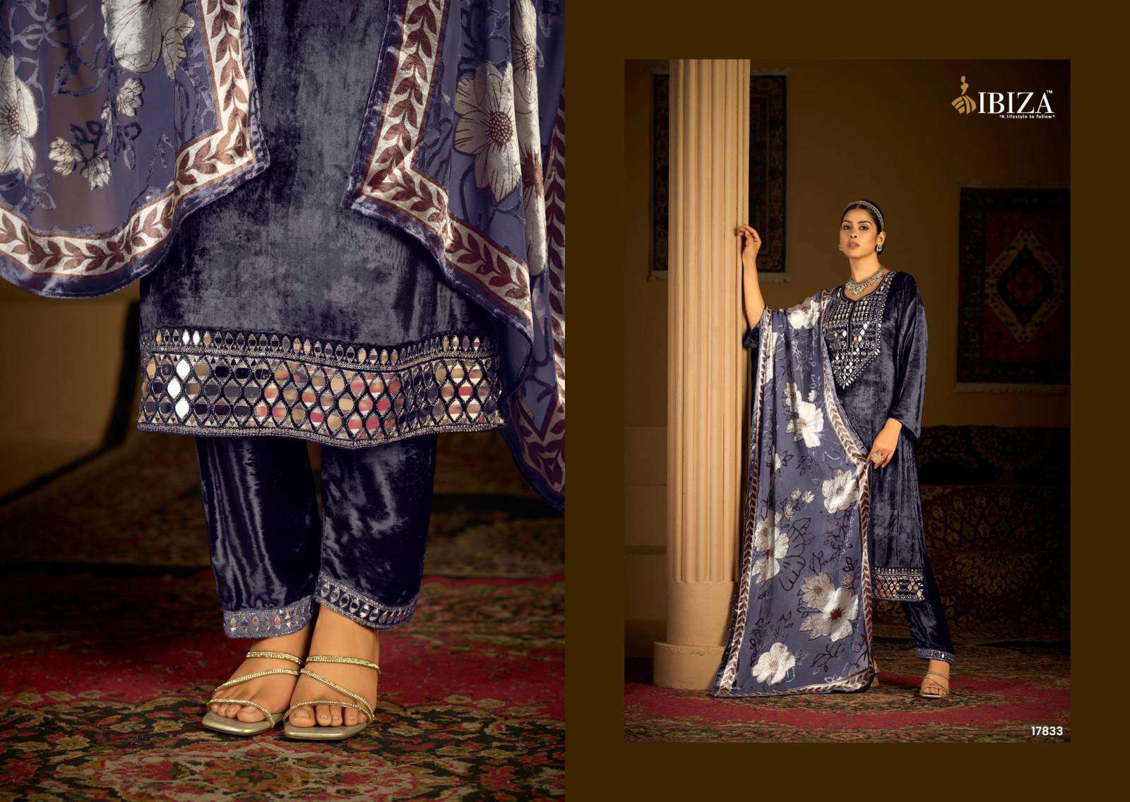 Ibiza Aayna Party wear salwar kameez wholesale