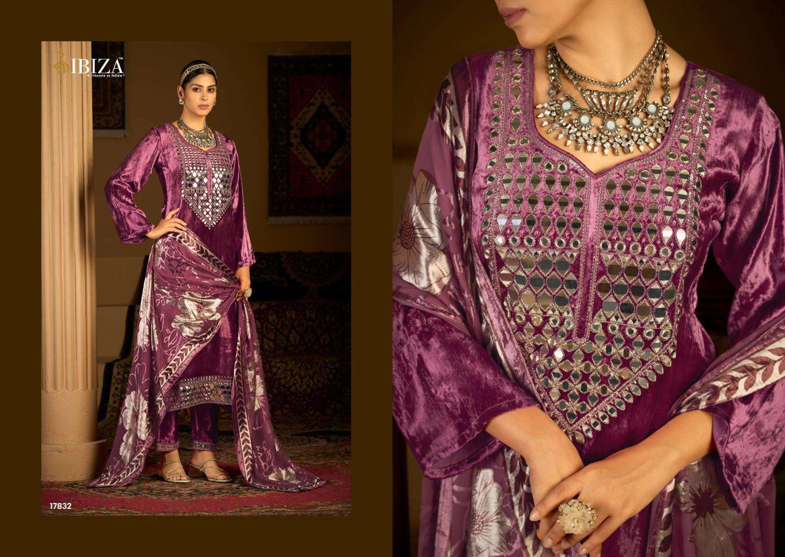 Ibiza Aayna Party wear salwar kameez wholesale