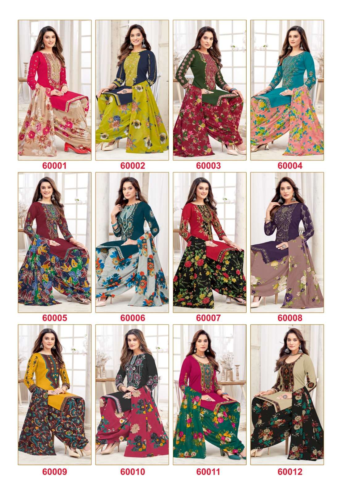 Jash Baby Doll Vol 60 Cotton dress materials wholesale