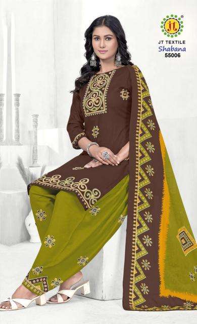 Jt shabana vol-55 Affordable dress materials in pune